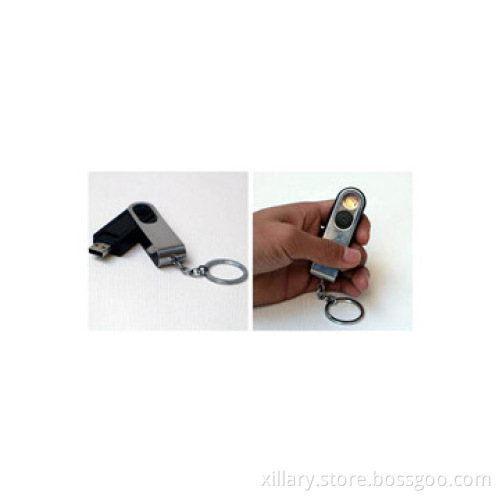 zinc alloy flameless lighters electric for cigarette